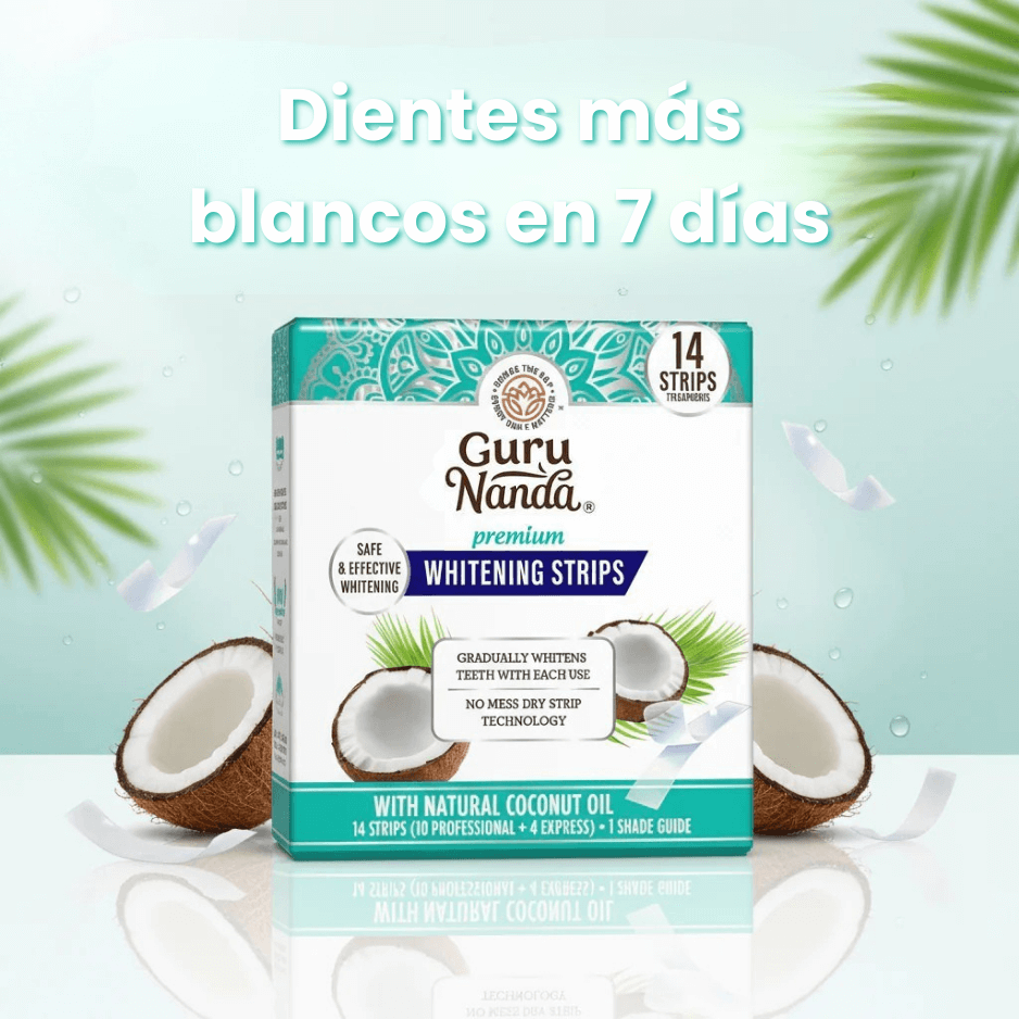 Tiras blanqueadoras de dientes