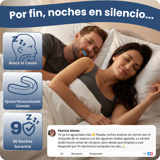 Boquilla antirronquido RespiraSil™